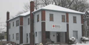 The chapter is located in Burlington's historic district  and was originally constructed to be a clinic in the 30's.
